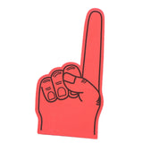 Maxbell Giant Foam Finger Prop Creative for Athletic Meeting Concert Basketball Game Red