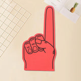 Maxbell Giant Foam Finger Prop Creative for Athletic Meeting Concert Basketball Game Red