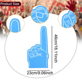Maxbell Giant Foam Finger Prop Creative for Athletic Meeting Concert Basketball Game Blue