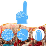 Maxbell Giant Foam Finger Prop Creative for Athletic Meeting Concert Basketball Game Blue