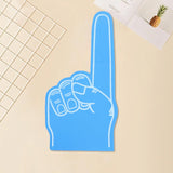 Maxbell Giant Foam Finger Prop Creative for Athletic Meeting Concert Basketball Game Blue
