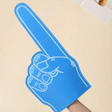 Maxbell Giant Foam Finger Prop Creative for Athletic Meeting Concert Basketball Game Blue