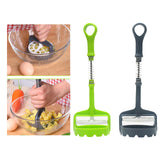 Maxbell Potato Masher Cooking Mashing Utensil Food Masher for Fruits Beans Green