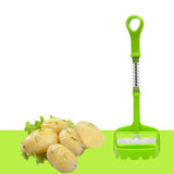 Maxbell Potato Masher Cooking Mashing Utensil Food Masher for Fruits Beans Green