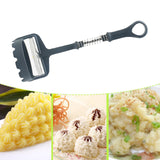 Maxbell Potato Masher Cooking Mashing Utensil Food Masher for Fruits Beans Blue