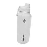 Maxbell Insulated Water Bottle 1180ml Outdoor Drinking Cup for Hiking Office Camping white