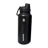 Maxbell Insulated Water Bottle 1180ml Outdoor Drinking Cup for Hiking Office Camping black