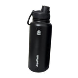 Maxbell Insulated Water Bottle 1180ml Outdoor Drinking Cup for Hiking Office Camping black