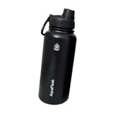 Maxbell Insulated Water Bottle 1180ml Outdoor Drinking Cup for Hiking Office Camping black