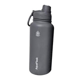 Maxbell Insulated Water Bottle 1180ml Outdoor Drinking Cup for Hiking Office Camping gray