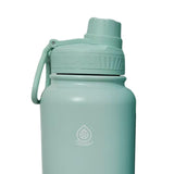 Maxbell Insulated Water Bottle 1180ml Outdoor Drinking Cup for Hiking Office Camping green