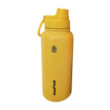 Maxbell Insulated Water Bottle 1180ml Outdoor Drinking Cup for Hiking Office Camping yellow