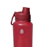 Maxbell Insulated Water Bottle 1180ml Outdoor Drinking Cup for Hiking Office Camping red