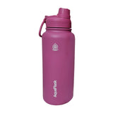 Maxbell Insulated Water Bottle 1180ml Outdoor Drinking Cup for Hiking Office Camping rose red