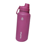 Maxbell Insulated Water Bottle 1180ml Outdoor Drinking Cup for Hiking Office Camping rose red