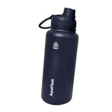 Maxbell Insulated Water Bottle 1180ml Outdoor Drinking Cup for Hiking Office Camping dark blue