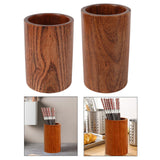 Maxbell Chopsticks Rack Wood Kitchen Cutlery Rack for Kitchen Decor Countertop Party 8.5x13cm