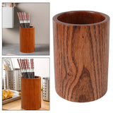 Maxbell Chopsticks Rack Wood Kitchen Cutlery Rack for Kitchen Decor Countertop Party 8.5x13cm