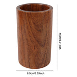 Maxbell Chopsticks Rack Wood Kitchen Cutlery Rack for Kitchen Decor Countertop Party 8.5x15cm
