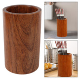 Maxbell Chopsticks Rack Wood Kitchen Cutlery Rack for Kitchen Decor Countertop Party 8.5x15cm