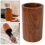 Maxbell Chopsticks Rack Wood Kitchen Cutlery Rack for Kitchen Decor Countertop Party 8.5x15cm