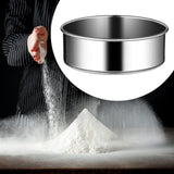 Maxbell Stainless Steel Flour Sifter Sturdy Reusable Cookware for Baking Flour Sieve 15cm