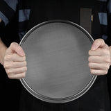 Maxbell Stainless Steel Flour Sifter Sturdy Reusable Cookware for Baking Flour Sieve 20cm