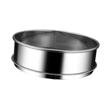 Maxbell Stainless Steel Flour Sifter Sturdy Reusable Cookware for Baking Flour Sieve 20cm