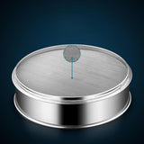 Maxbell Stainless Steel Flour Sifter Sturdy Reusable Cookware for Baking Flour Sieve 20cm