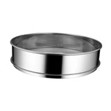 Maxbell Stainless Steel Flour Sifter Sturdy Reusable Cookware for Baking Flour Sieve 30cm