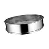 Maxbell Stainless Steel Flour Sifter Sturdy Reusable Cookware for Baking Flour Sieve 30cm