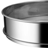 Maxbell Stainless Steel Flour Sifter Sturdy Reusable Cookware for Baking Flour Sieve 30cm
