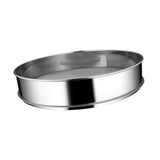 Maxbell Stainless Steel Flour Sifter Sturdy Reusable Cookware for Baking Flour Sieve 40cm