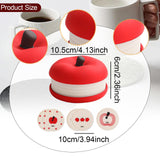 Maxbell Coasters Set of 5 Nonslip Holds 5Pcs Coasters for Office Party Supplies Desk