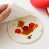 Maxbell Coasters Set of 5 Nonslip Holds 5Pcs Coasters for Office Party Supplies Desk