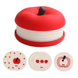 Maxbell Coasters Set of 5 Nonslip Holds 5Pcs Coasters for Office Party Supplies Desk