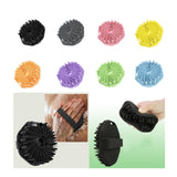 Maxbell Body Scrubber Handheld Premium Bath Massage Tool for Men and Women Showering Black