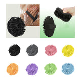 Maxbell Body Scrubber Handheld Premium Bath Massage Tool for Men and Women Showering Black