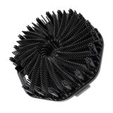 Maxbell Body Scrubber Handheld Premium Bath Massage Tool for Men and Women Showering Black