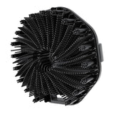 Maxbell Body Scrubber Handheld Premium Bath Massage Tool for Men and Women Showering Black