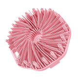 Maxbell Body Scrubber Handheld Premium Bath Massage Tool for Men and Women Showering Pink