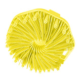 Maxbell Body Scrubber Handheld Premium Bath Massage Tool for Men and Women Showering Yellow