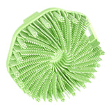 Maxbell Body Scrubber Handheld Premium Bath Massage Tool for Men and Women Showering Green