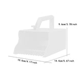 Maxbell Berry Picker Blueberry Rake Scoop for Lingonberries Cranberries Strawberries White
