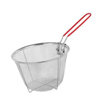 Maxbell Stainless Steel Deep Frying Basket Practical Home with Long Handle Tableware 18cmx11cm