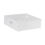 Maxbell Utensil Holder Paper Plate Organizer for Kitchen Countertop for Barbecue Cup White