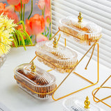 Maxbell Multi Tired Fruit Bowl Snack Plate Serving Tray for Home Birthday Decoration 3 Layer