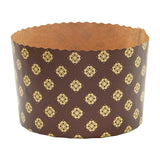 Maxbell 100 Pieces Bread Baking Cup Paper Baking Pans for Engagement Party Christmas 13.5cmx9.5cm D