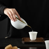 Maxbell Ceramic Matcha Bowl Set Parties Handcrafted for Tea Lovers with Bamboo Spoon