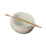 Maxbell Ceramic Matcha Bowl Set Parties Handcrafted for Tea Lovers with Bamboo Spoon